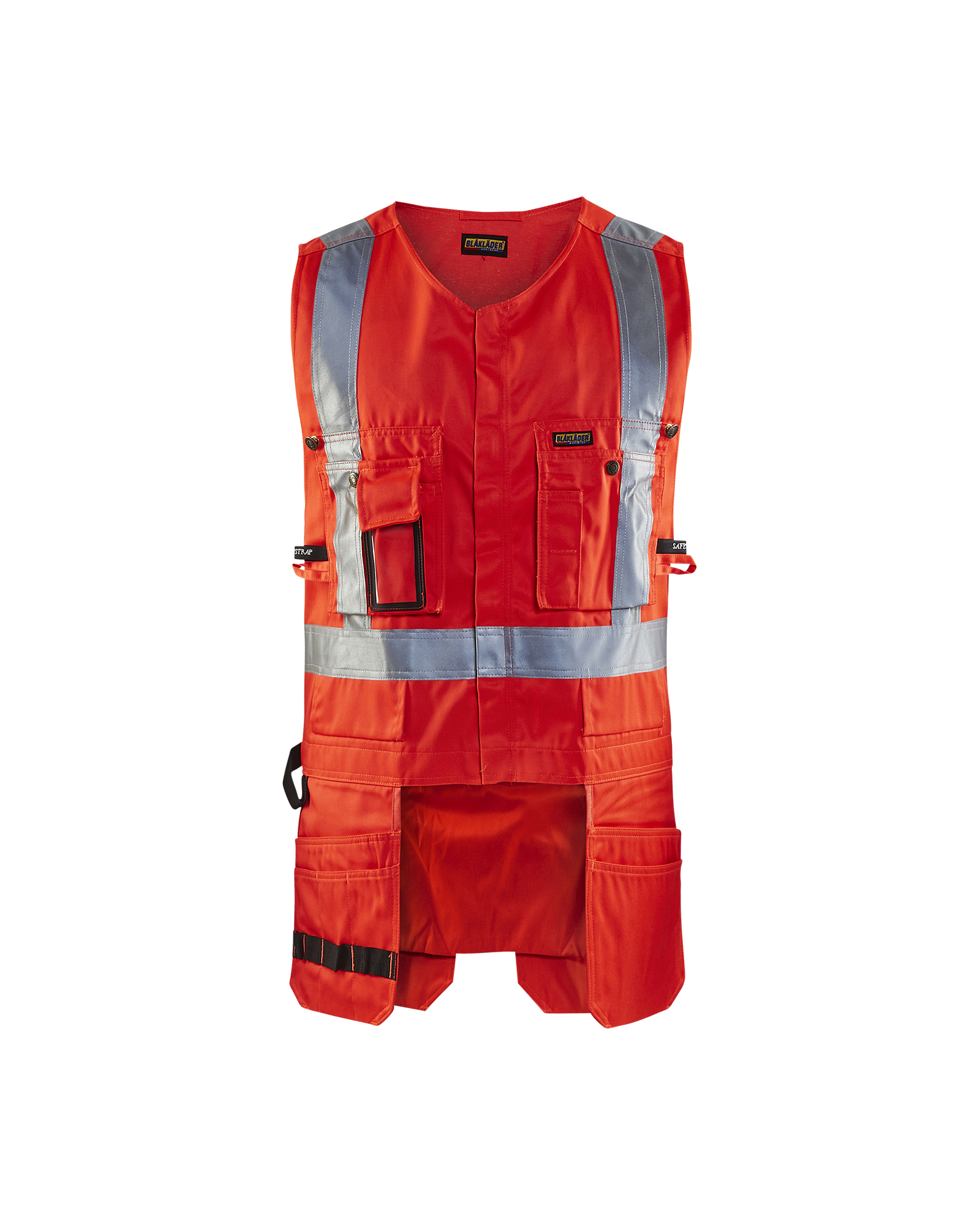 Blåkläder High Vis Weste High Vis Rot Produktbild img1 L
