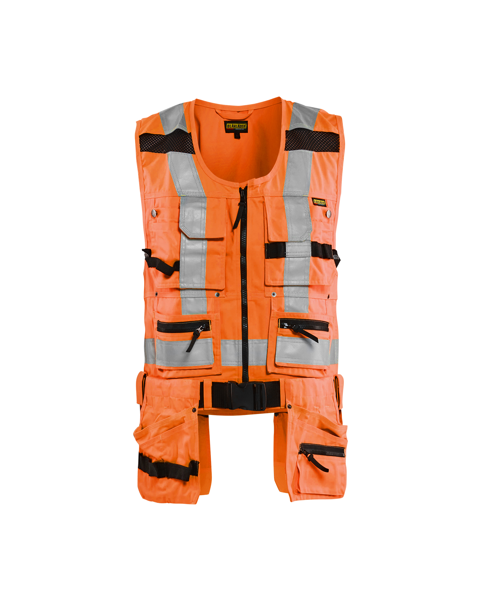 Blåkläder High Vis Werkzeug Weste High Vis Orange Produktbild img1 L