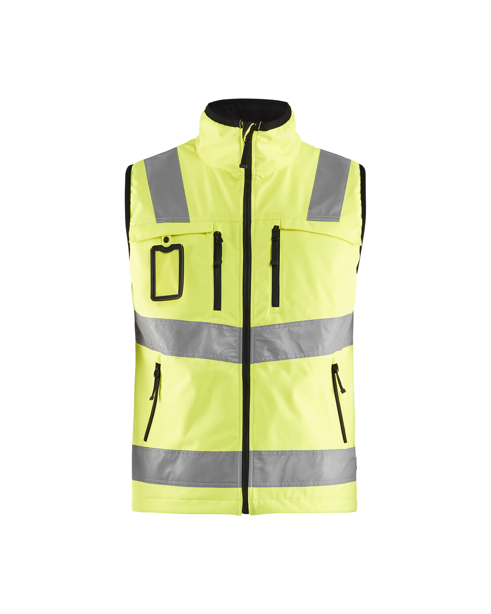 Blåkläder High Vis Softshell Weste High Vis Gelb Produktbild img1 L