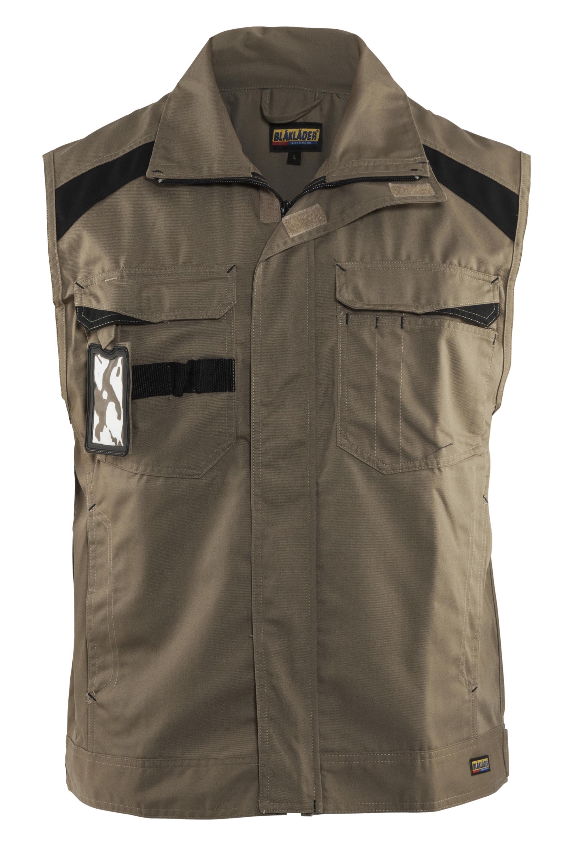 Blåkläder Arbeitsweste Industrie Khaki/Schwarz XXL Produktbild img1 L