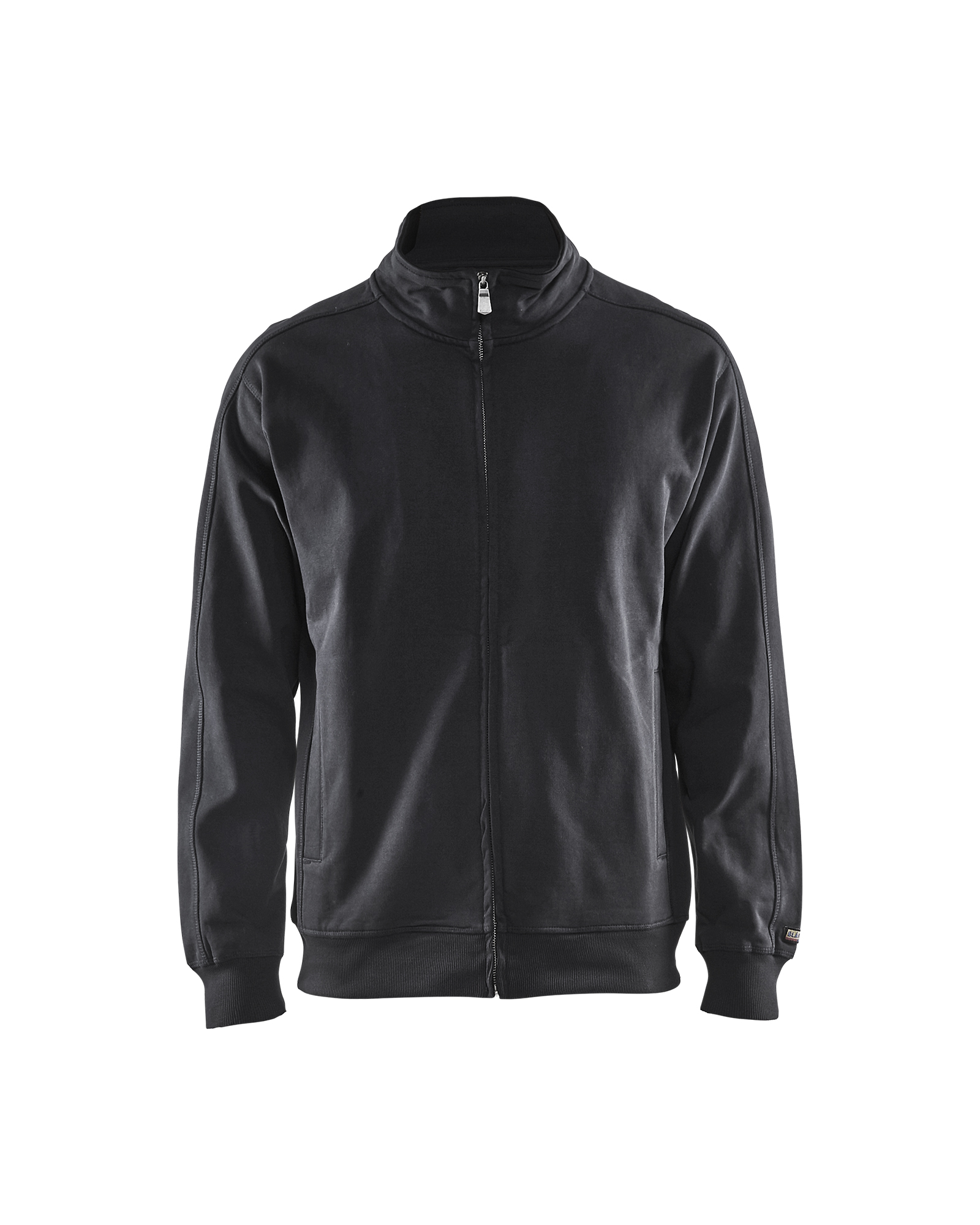 Blåkläder Sweatshirt mit Reißverschluss Schwarz Produktbild img1 L