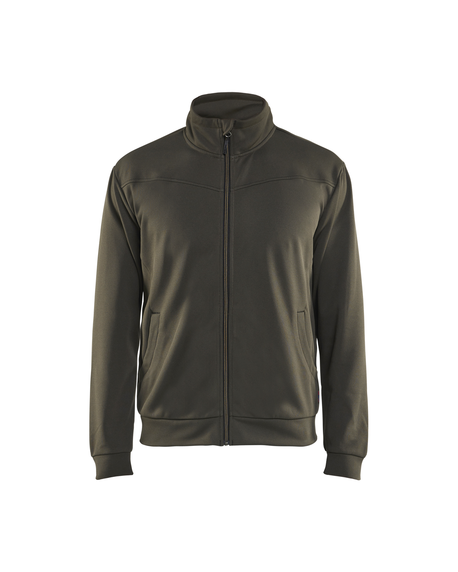 Blåkläder Sweatjacke mit Reißverschluss Dunkel Olivgrün/Schwarz Produktbild img1 L