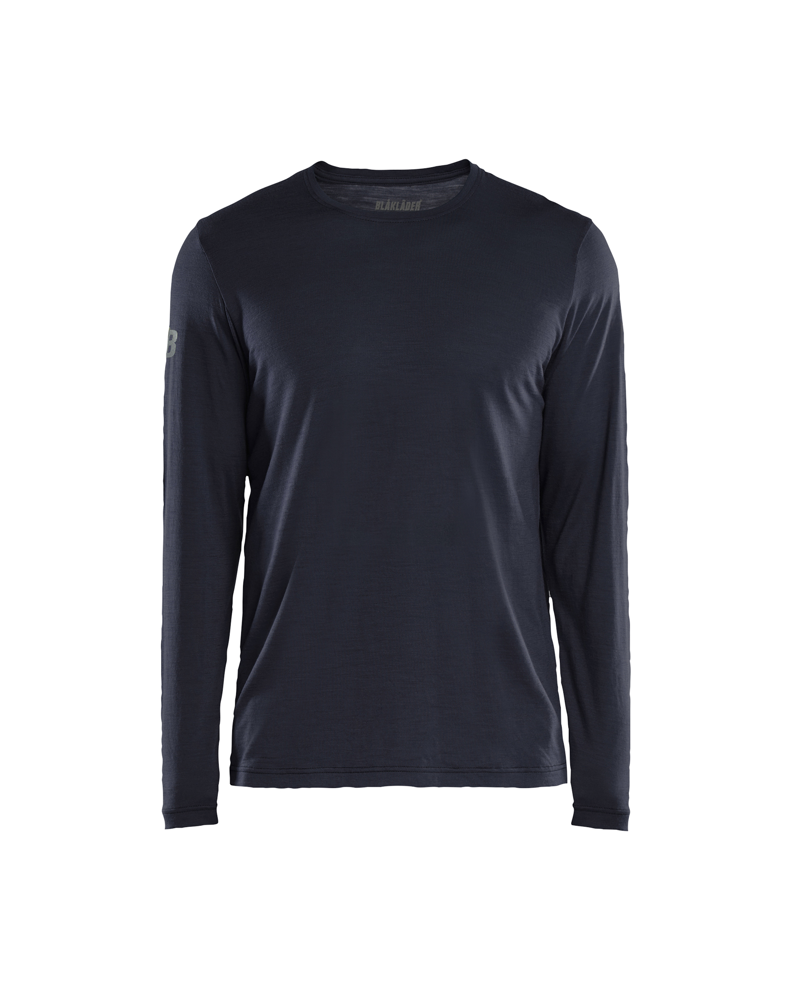 Blåkläder Merino Langarmshirt Dunkel Marineblau Produktbild img1 L