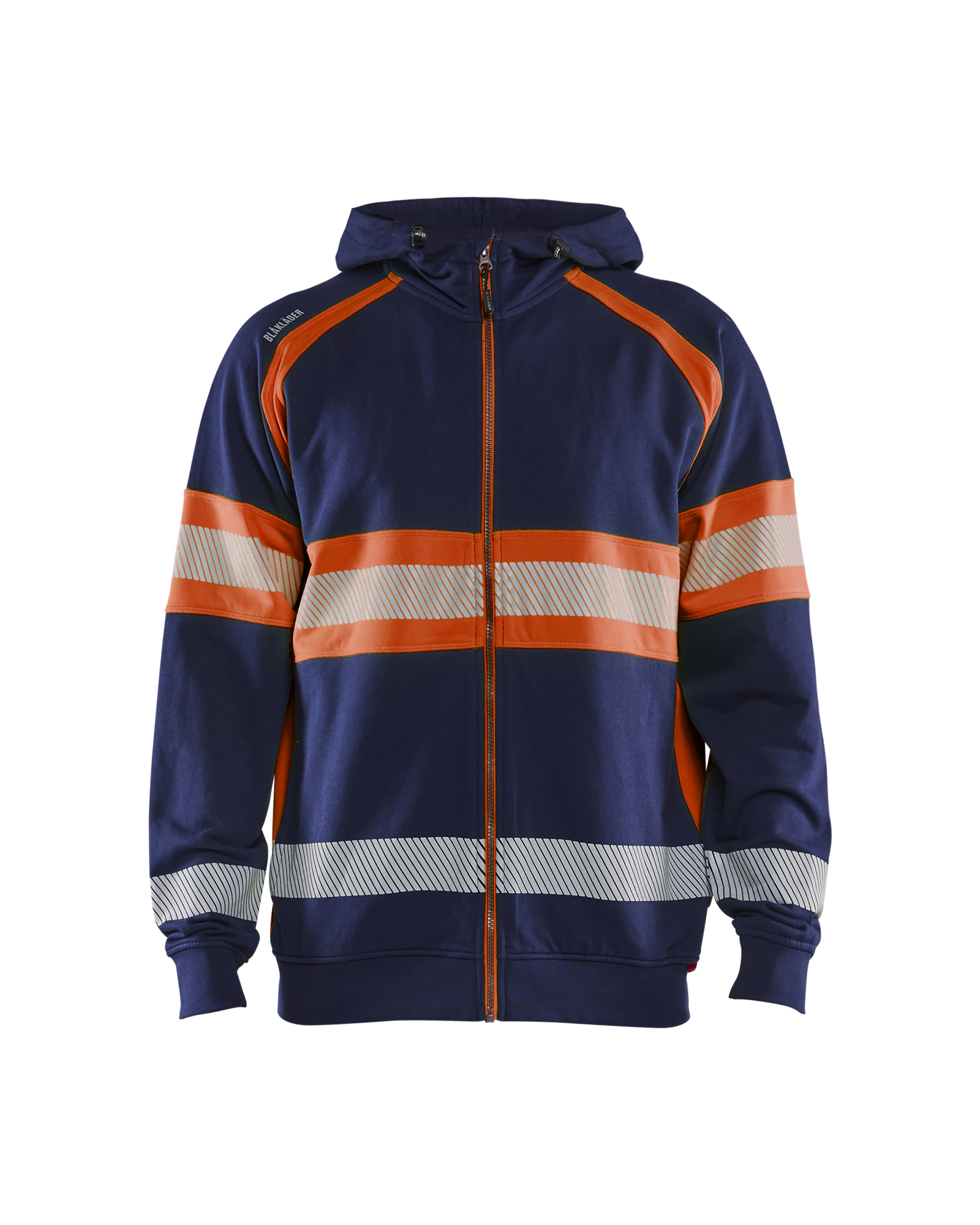 Blåkläder High Vis Kapuzenjacke Marineblau/Orange Produktbild img1 L
