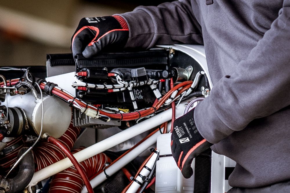 NITRAS ULTIMATE GRIP, Montagehandschuhe, EN ISO 21420, EN 388, EN 407 Produktbild img2 L
