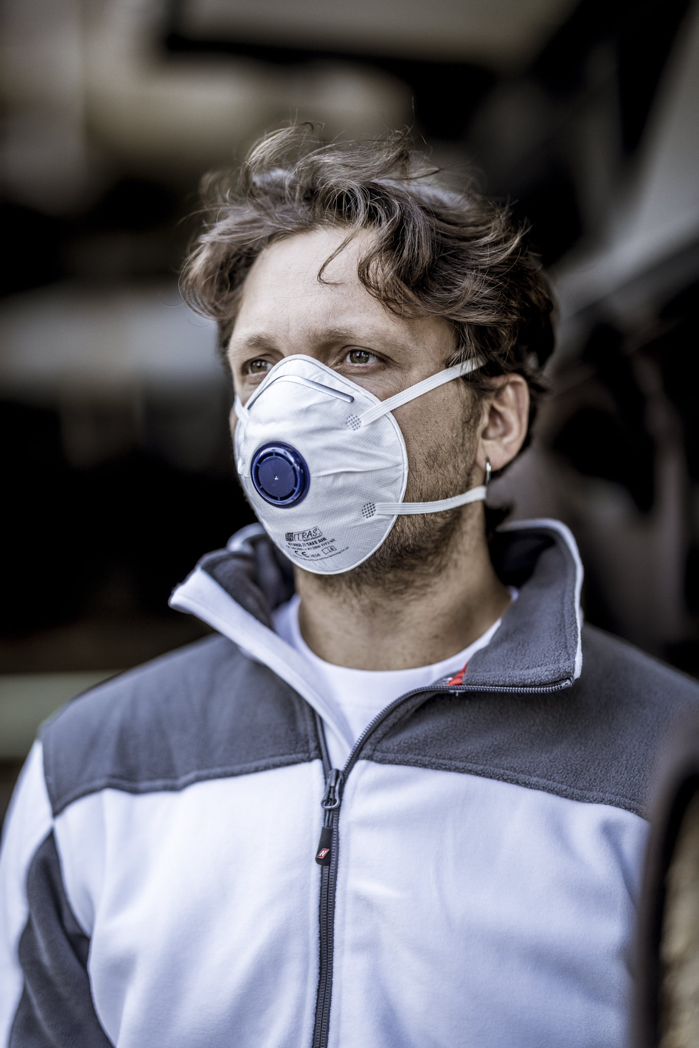 NITRAS SAFE AIR, Atemschutzmaske, weiß, EN 149, Box à 15 Stück Produktbild img2 L