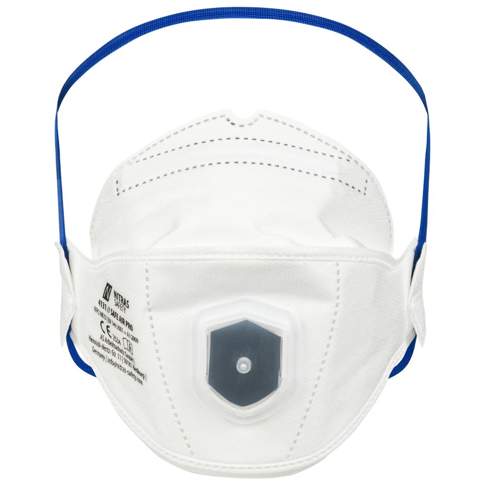 NITRAS SAFE AIR PRO, Atemschutzmaske, weiß, EN 149, Box à 15 Stück Produktbild img1 L
