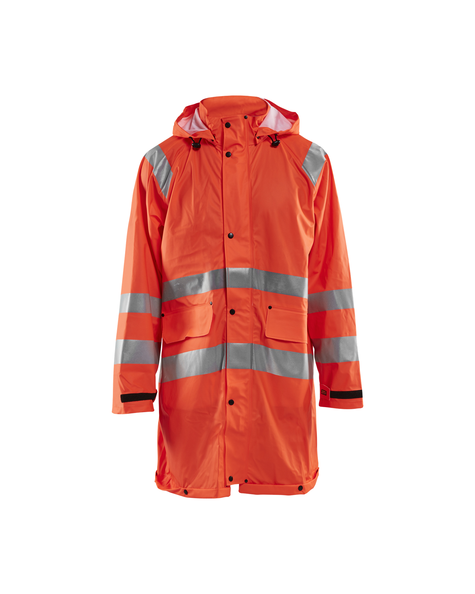 Blåkläder High Vis Regenjacke Level 1 High Vis Orange Produktbild img1 L