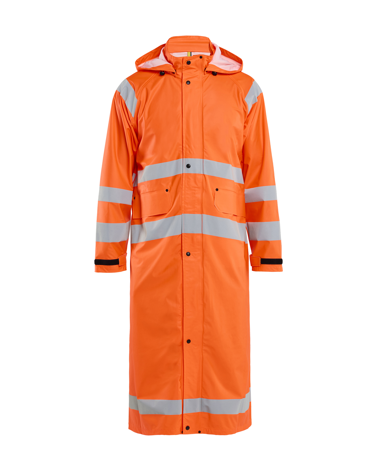 Blåkläder High Vis Regenmantel Level 1 High Vis Orange Produktbild img1 L