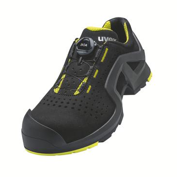 UVEX Halbschuhe 1 support S1P 65682 schwarz, gelb Weite 11 W11 Produktbild img1 L
