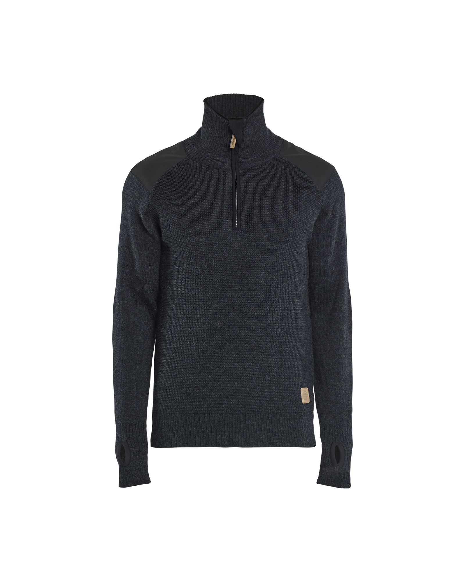 Blåkläder Wollsweater Dunkelgrau/Schwarz Produktbild img1 L