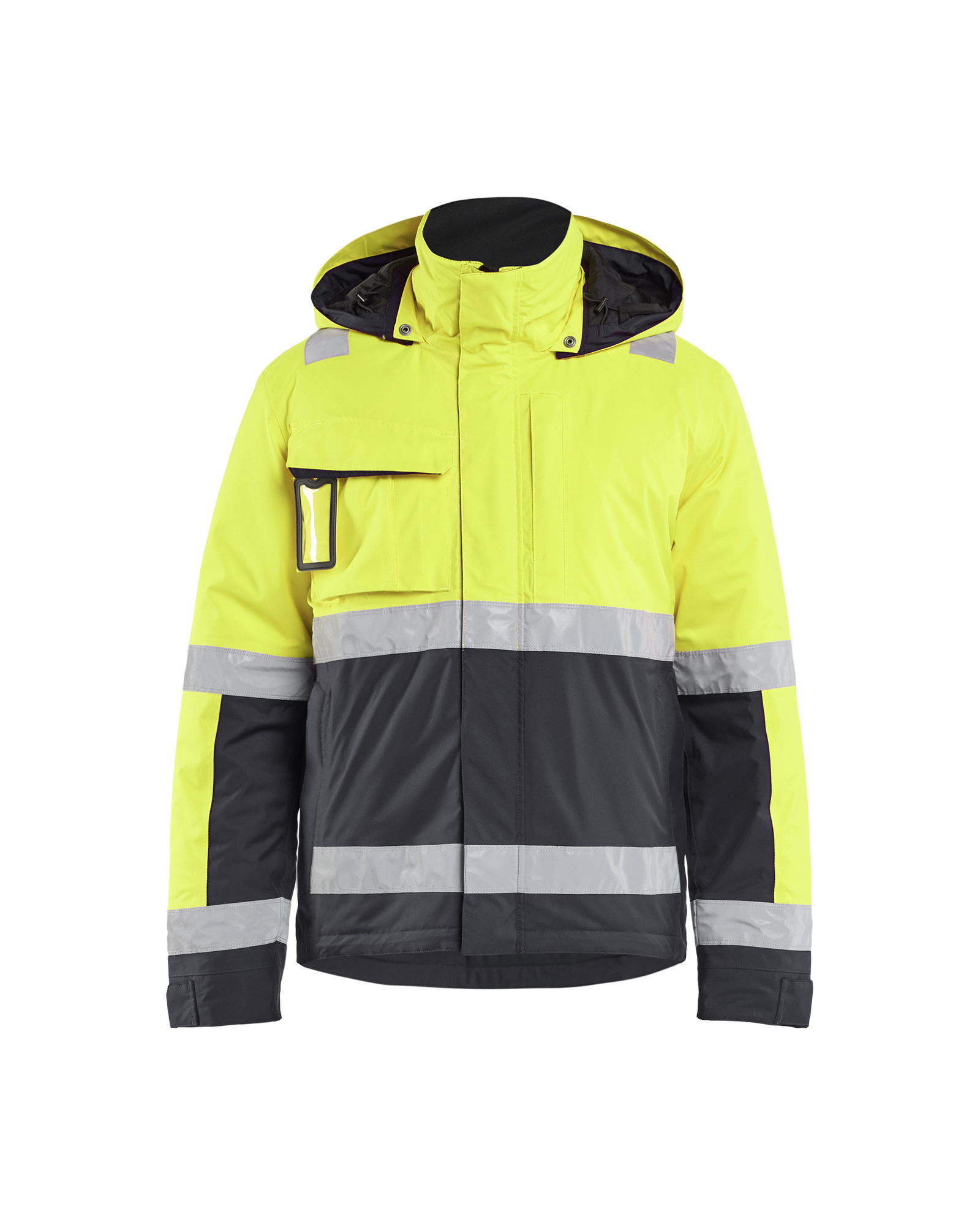 Blåkläder High Vis Winterjacke High Vis Gelb/Mittelgrau Produktbild img1 L