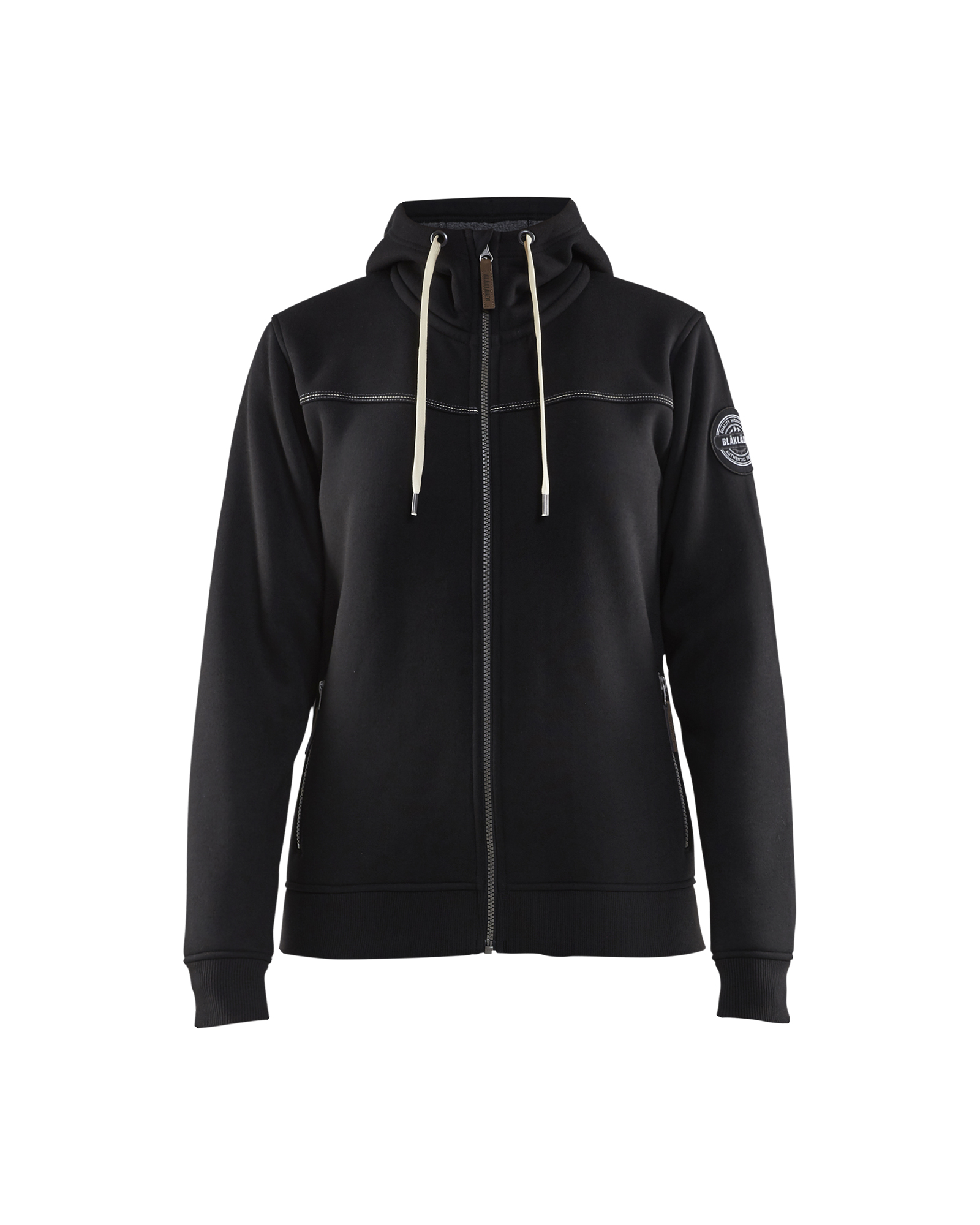 Blåkläder Damen Kapuzenjacke Schwarz Produktbild img1 L
