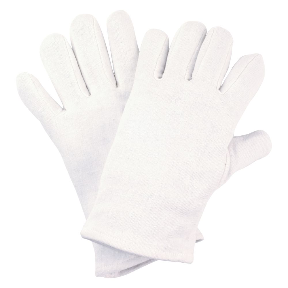 NITRAS Baumwoll-Trikot-Handschuhe, weiß, OEKO-TEX Produktbild img1 L