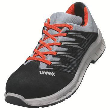 UVEX 2 trend Halbschuhe S2 69098 schwarz, grau, rot Weite 11 Größe 47 Produktbild img1 L