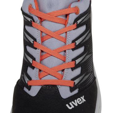 UVEX 2 trend Halbschuhe S2 69099 schwarz, grau, rot Weite 12 Größe 39 Produktbild img4 L