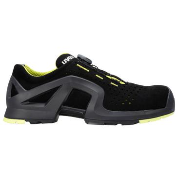 UVEX Halbschuhe 1 support S1P 65682 schwarz, gelb Weite 11 W11 Produktbild img12 L