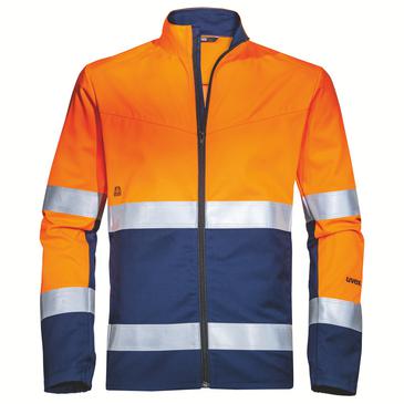 UVEX Arbeitsjacke Construction orange, blau, warnorange M Produktbild img1 L