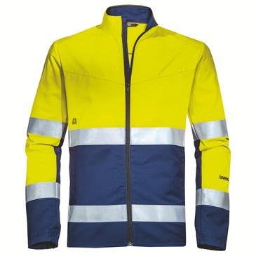 UVEX Arbeitsjacke Construction gelb, blau, warngelb M Produktbild img1 L