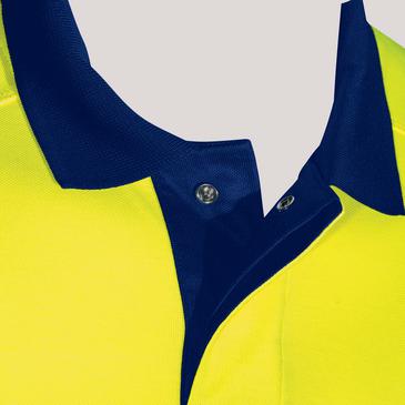 UVEX Poloshirt Construction gelb, warngelb M Produktbild img2 L
