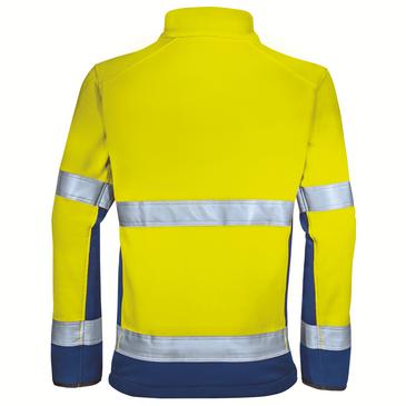 Fleecejacke uvex Construction gelb, warngelb M Produktbild img4 L