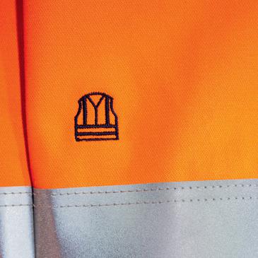 UVEX Arbeitsjacke Construction orange, blau, warnorange M Produktbild img2 L