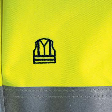 UVEX Arbeitsjacke Construction gelb, blau, warngelb M Produktbild img2 L