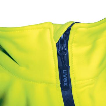 UVEX Softshelljacke protection flash gelb, warngelb S Produktbild img2 L