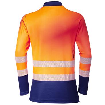 UVEX Poloshirt Construction orange, warnorange M Produktbild img4 L