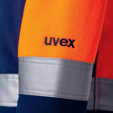 Fleecejacke uvex Construction orange, warnorange M Produktbild img5 L