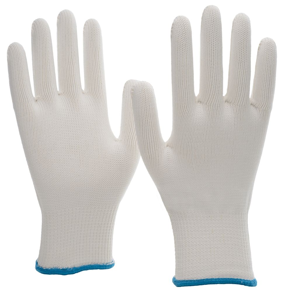 NITRAS Strickhandschuhe, weiß, EN 388, EN 407 Produktbild img1 L
