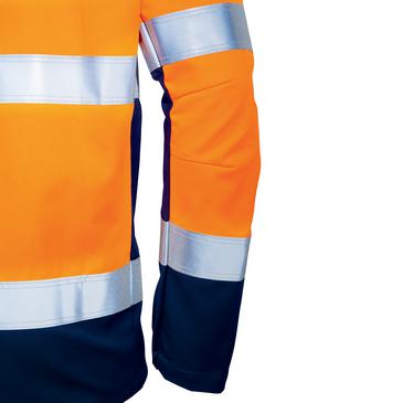 UVEX Arbeitsjacke Construction orange, blau, warnorange M Produktbild img5 L