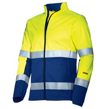 UVEX Arbeitsjacke Construction gelb, blau, warngelb M Produktbild img6 L