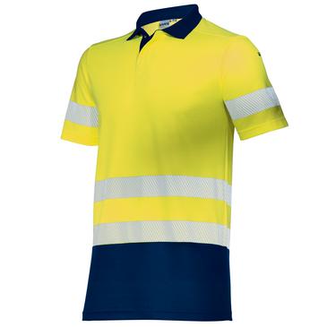 Poloshirt uvex Construction gelb, warngelb 6XL Produktbild img6 L