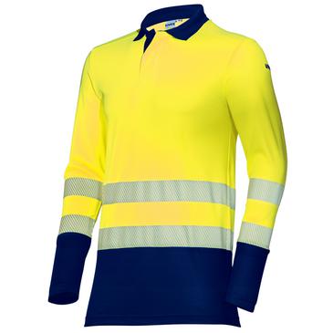 UVEX Poloshirt Construction gelb, warngelb M Produktbild img6 L