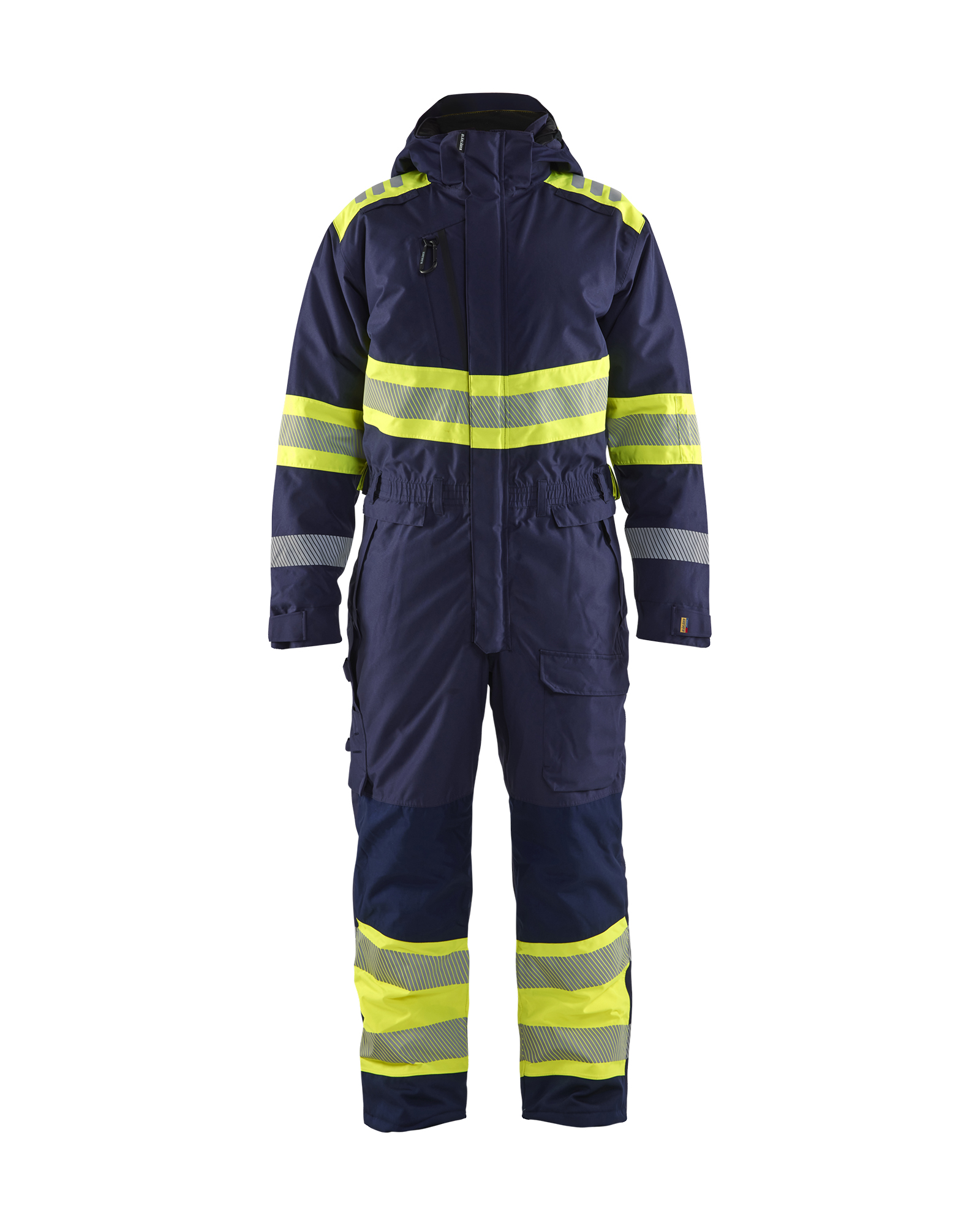 Blåkläder High Vis Winteroverall Marineblau/ High Vis Gelb XXXLS Produktbild img1 L