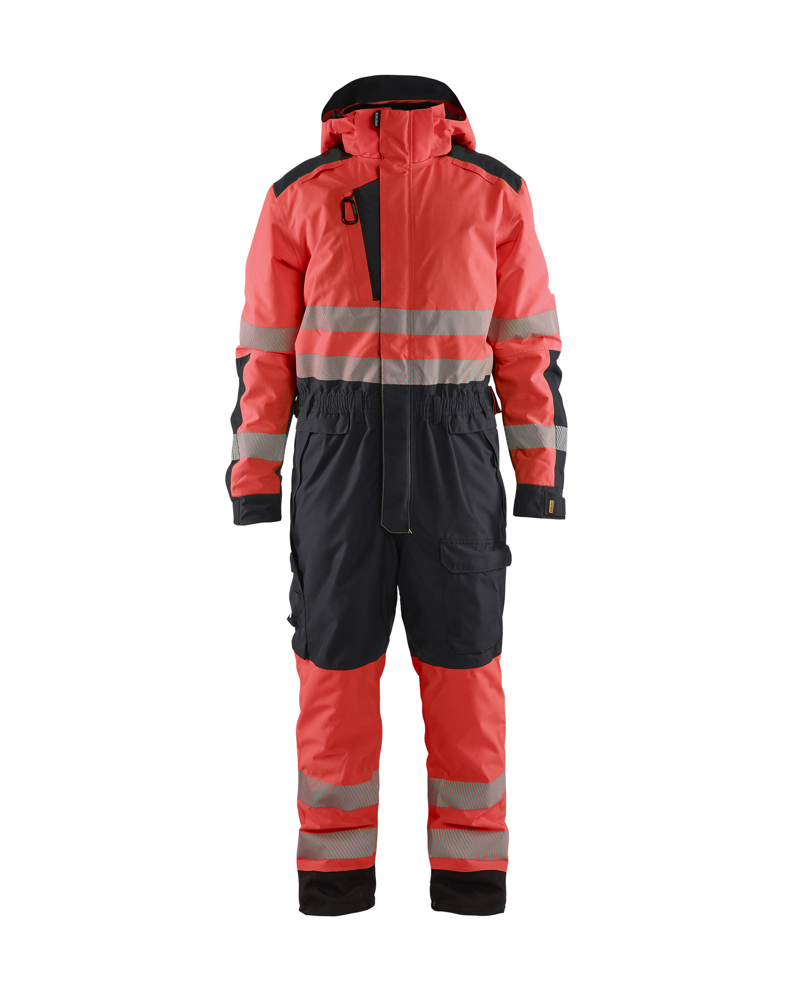 Blåkläder High Vis Winteroverall High Vis Rot/Schwarz Produktbild img1 L