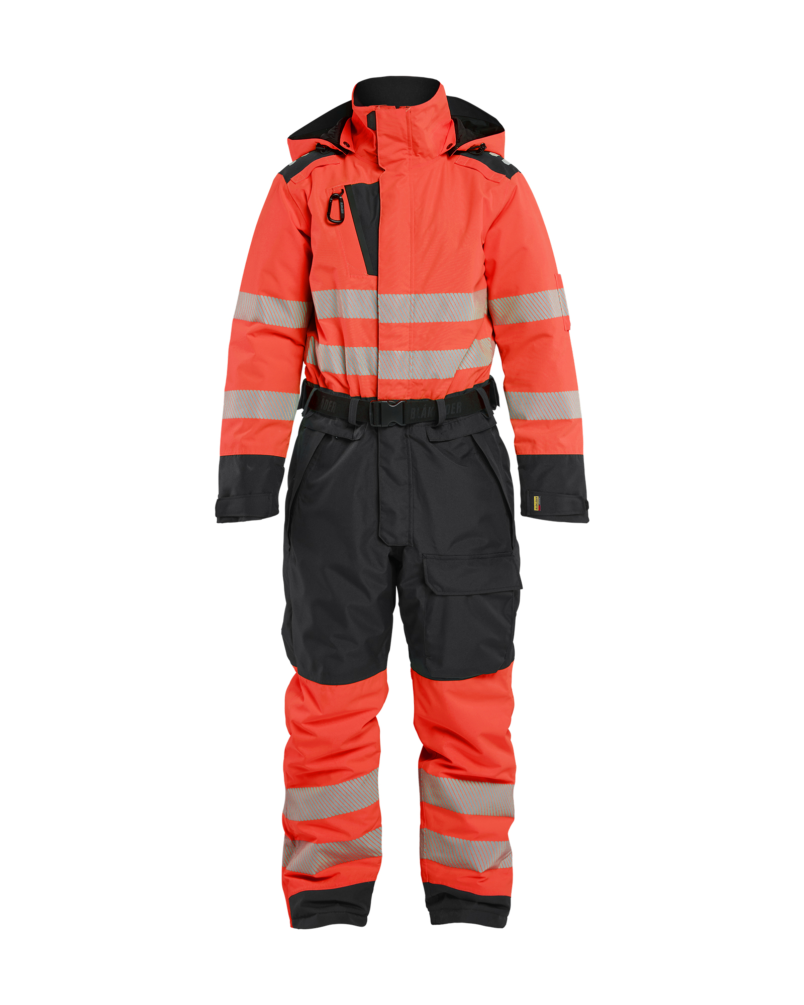 Blåkläder Damen Winteroverall High Vis High Vis Rot/Schwarz Produktbild img1 L