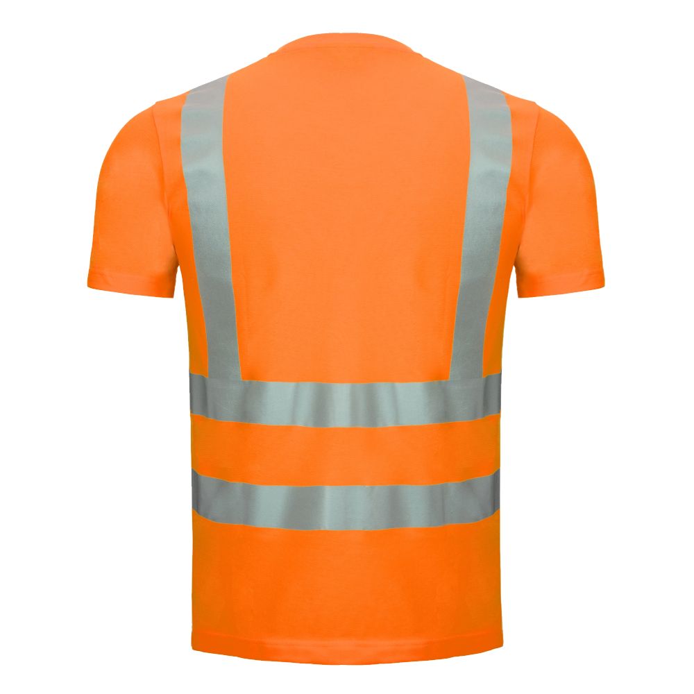 NITRAS MOTION TEX VIZ, Warn-T-Shirt, neonorange, EN ISO 13688, EN ISO 20471, EN 13758-2 Produktbild img2 L