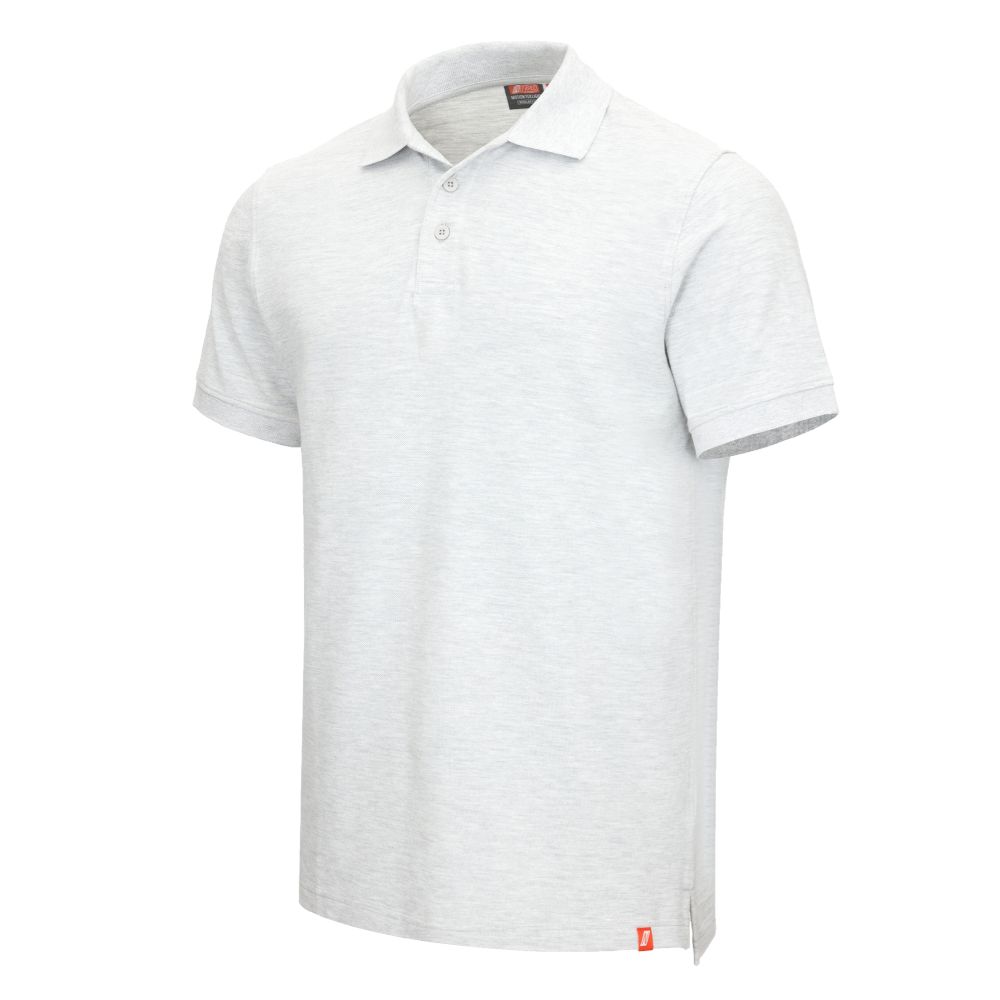 NITRAS MOTION TEX LIGHT, Poloshirt, hellgrau, OEKO-TEX Produktbild img1 L