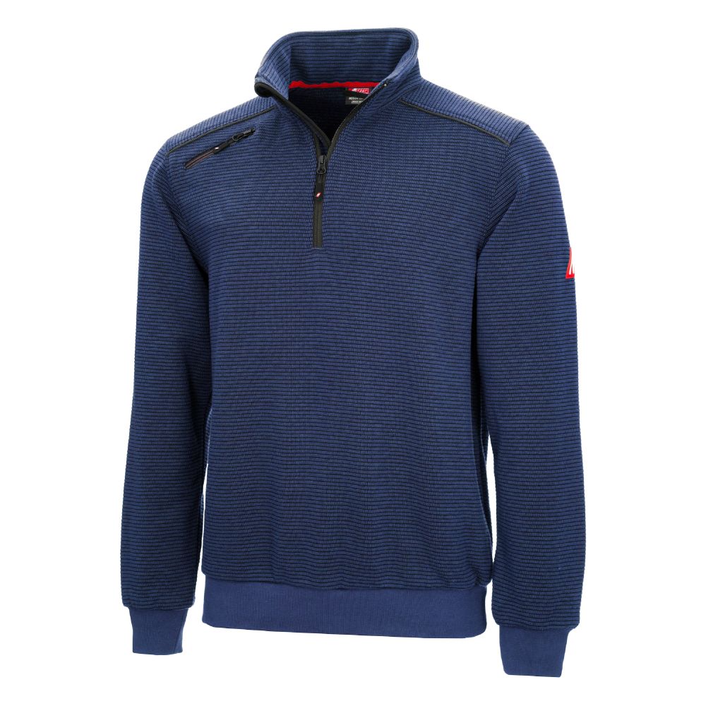 NITRAS MOTION TEX PLUS, Pullover, marineblau, OEKO-TEX Produktbild img1 L