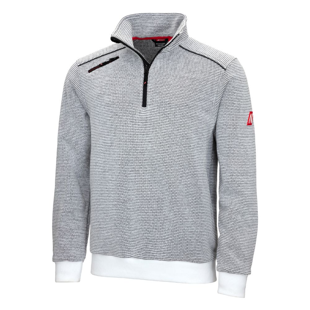 NITRAS MOTION TEX PLUS, Pullover, weiß, OEKO-TEX Produktbild img1 L