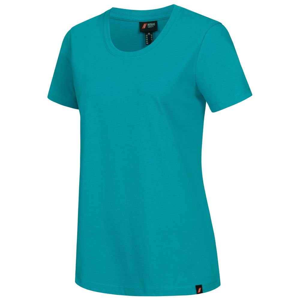 NITRAS MOTION TEX PLUS, T-Shirt, türkis, EN 13758-2, OEKO-TEX Produktbild img1 L