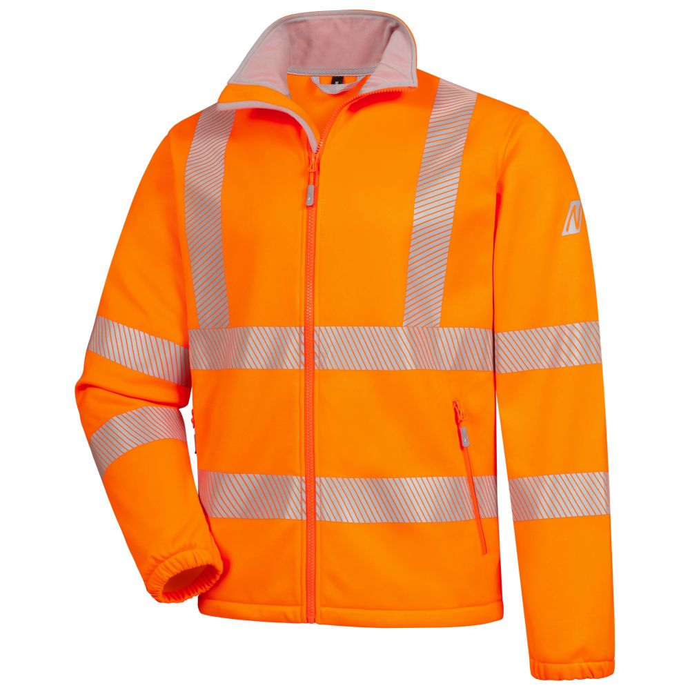 NITRAS MOTION TEX VIZ, Warn-Funktionsjacke, neonrange, EN ISO 13688, EN ISO 20471, OEKO-TEX Produktbild img1 L