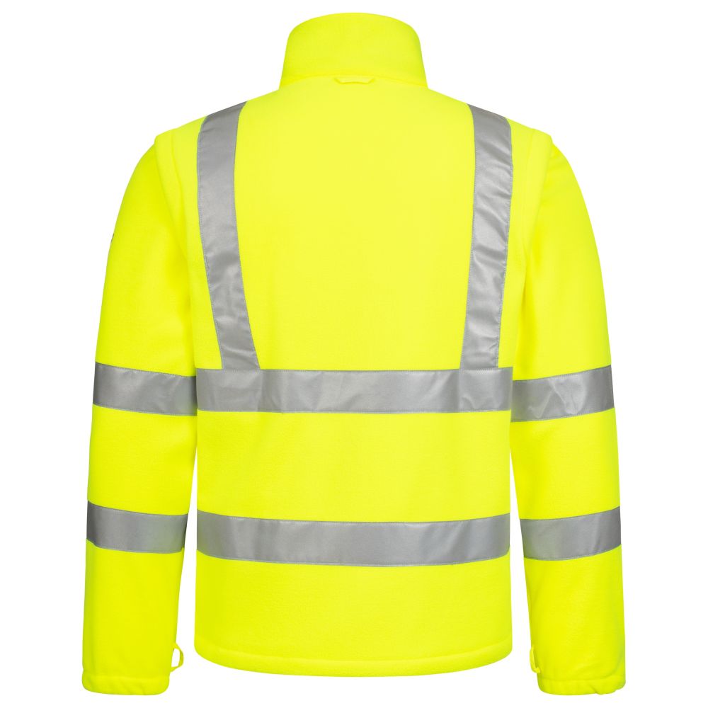 NITRAS MOTION TEX VIZ, Warn-Fleecejacke, neongelb, EN ISO 13688, EN ISO 20471, OEKO-TEX, OEKO-TEX Produktbild img2 L