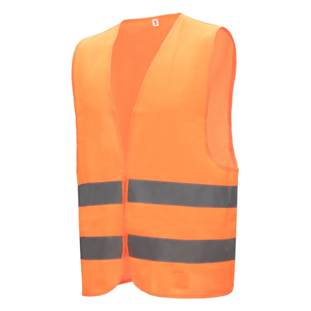 NITRAS Warnweste, neonorange, EN ISO 13688, EN ISO 20471 Produktbild img1 L