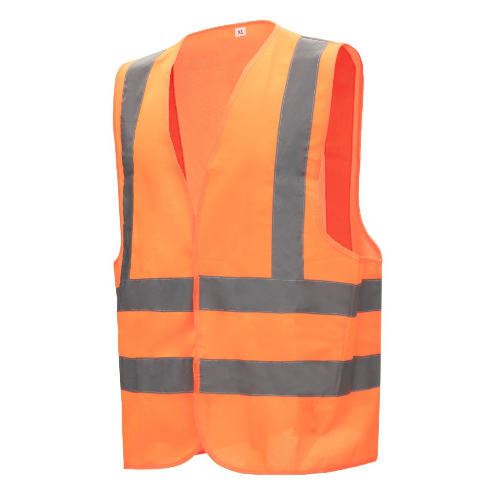 NITRAS Warnweste, neonorange, EN ISO 13688, EN ISO 20471 Produktbild img1 L