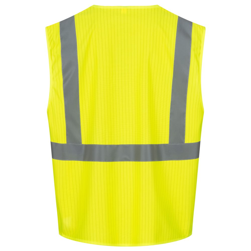 NITRAS Warnweste, neongelb, EN ISO 13688, EN ISO 20471, EN 1149 Produktbild img2 L