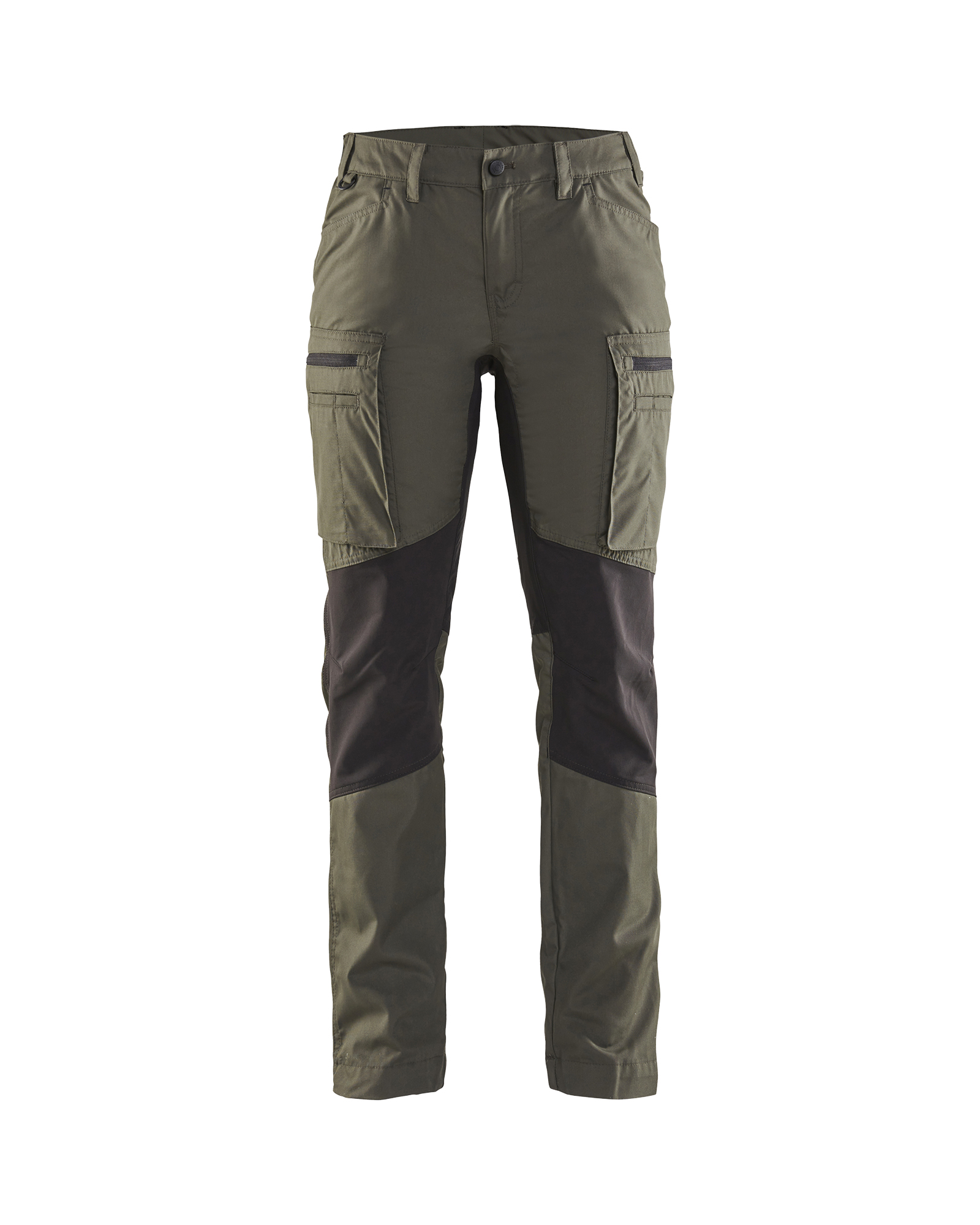 Blåkläder Damen Service Arbeitshose Stretch Armygrün/Schwarz Produktbild img1 L