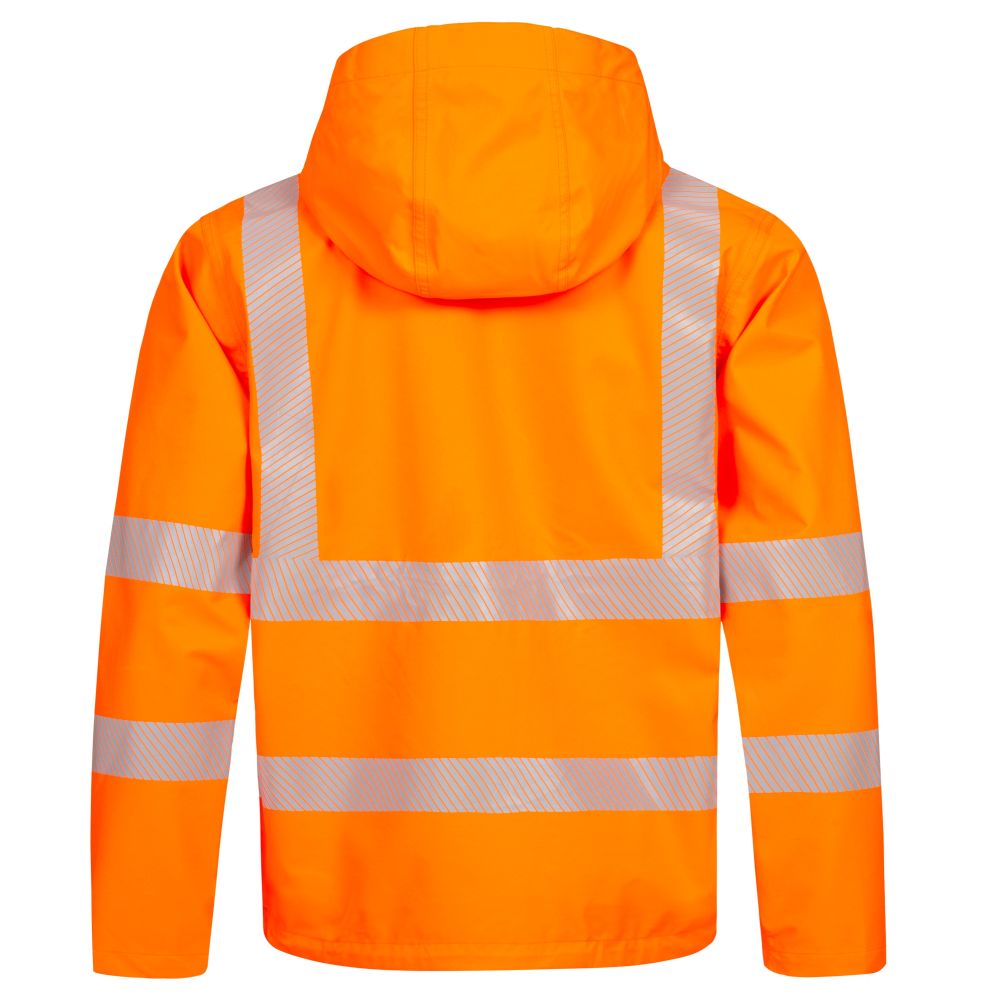 NITRAS MOTION TEX VIZ PLUS, Warn-Regenjacke, neonorange, EN ISO 13688, EN ISO 20471, EN 343, OEKO-TEX Produktbild img2 L